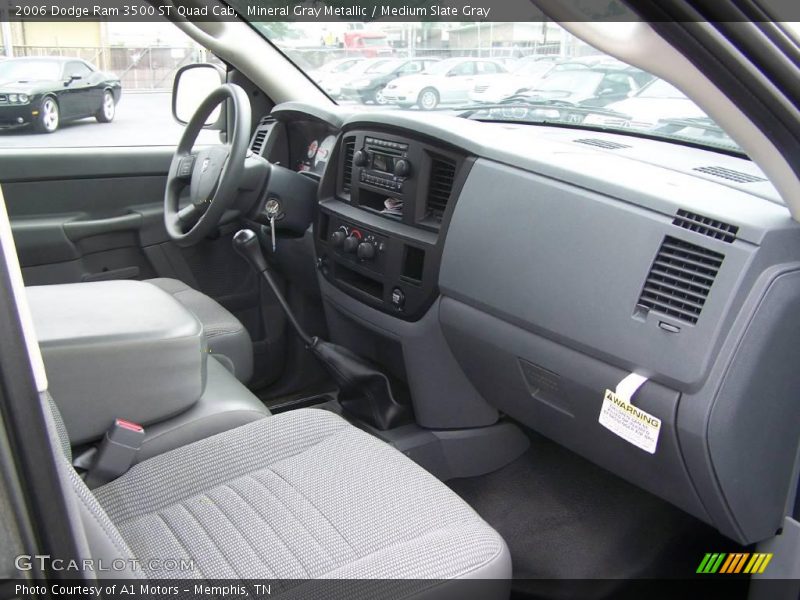Mineral Gray Metallic / Medium Slate Gray 2006 Dodge Ram 3500 ST Quad Cab