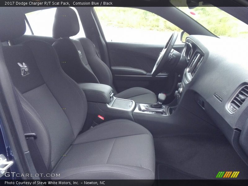 Contusion Blue / Black 2017 Dodge Charger R/T Scat Pack