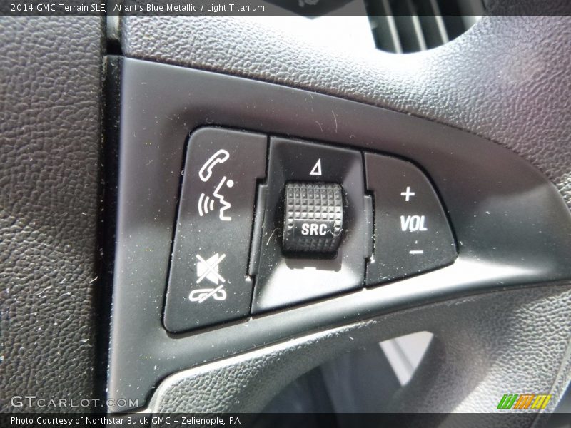 Atlantis Blue Metallic / Light Titanium 2014 GMC Terrain SLE
