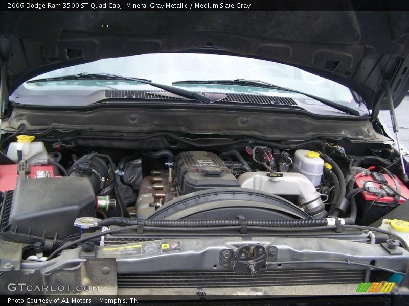 Mineral Gray Metallic / Medium Slate Gray 2006 Dodge Ram 3500 ST Quad Cab
