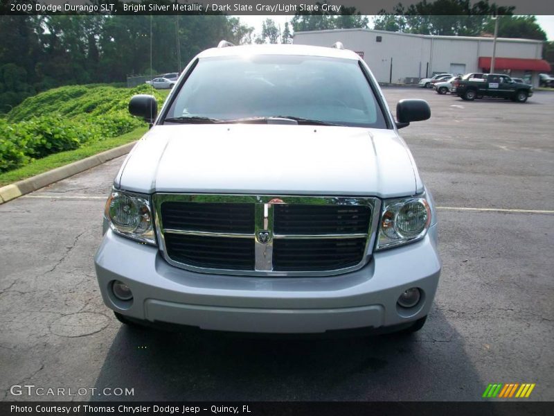 Bright Silver Metallic / Dark Slate Gray/Light Slate Gray 2009 Dodge Durango SLT