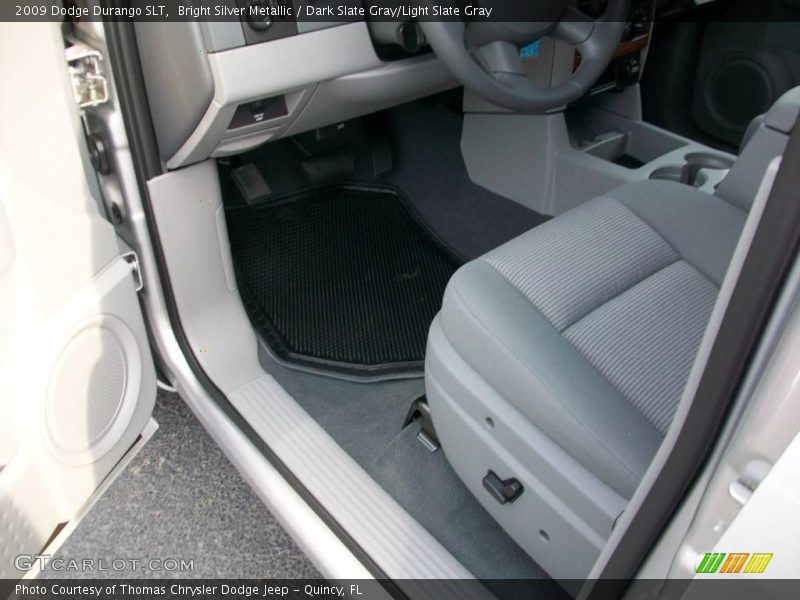 Bright Silver Metallic / Dark Slate Gray/Light Slate Gray 2009 Dodge Durango SLT