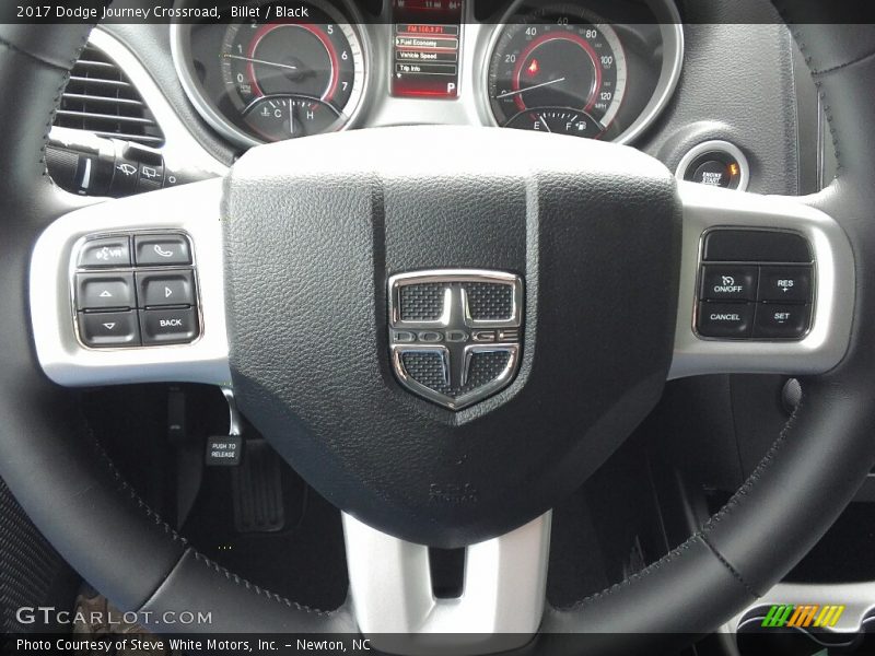 Billet / Black 2017 Dodge Journey Crossroad