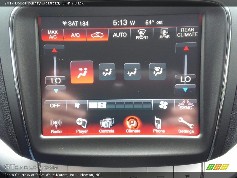 Billet / Black 2017 Dodge Journey Crossroad