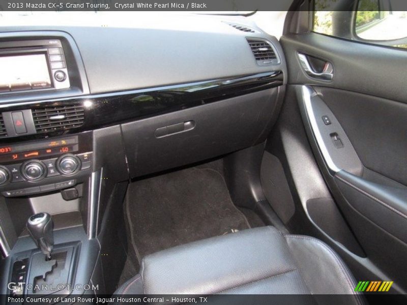 Crystal White Pearl Mica / Black 2013 Mazda CX-5 Grand Touring