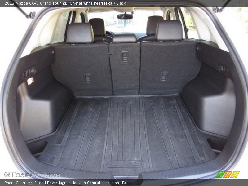 Crystal White Pearl Mica / Black 2013 Mazda CX-5 Grand Touring