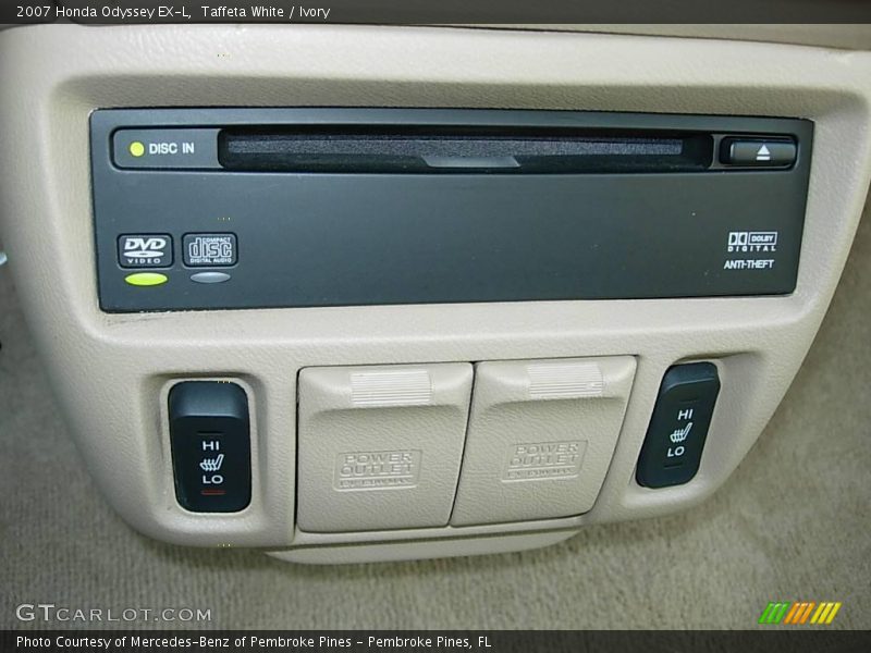 Taffeta White / Ivory 2007 Honda Odyssey EX-L