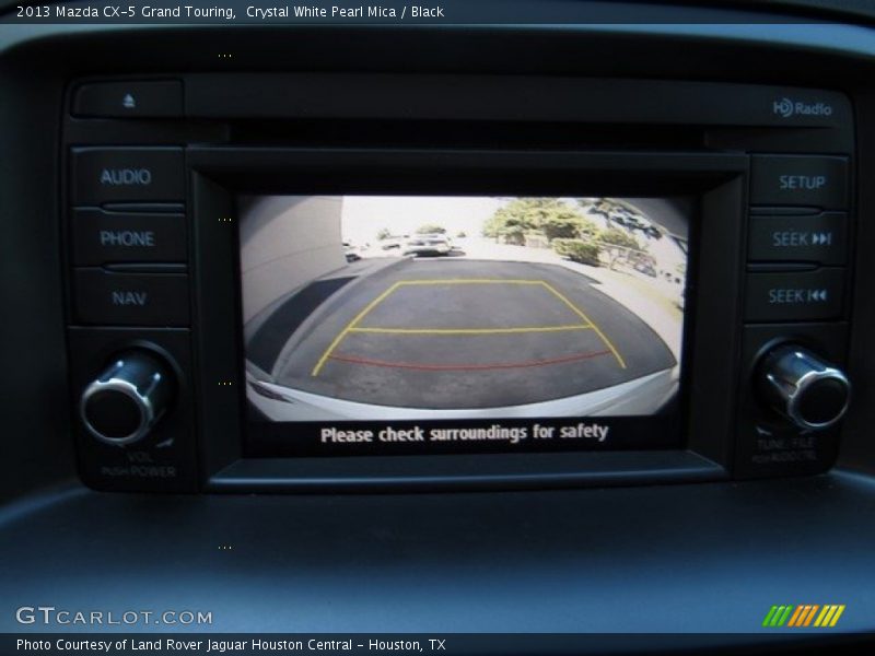 Crystal White Pearl Mica / Black 2013 Mazda CX-5 Grand Touring
