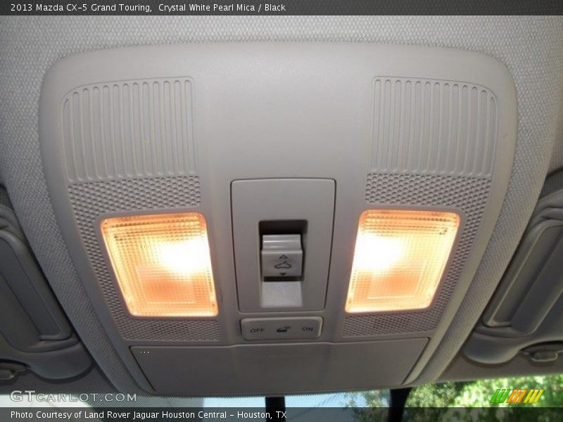 Crystal White Pearl Mica / Black 2013 Mazda CX-5 Grand Touring