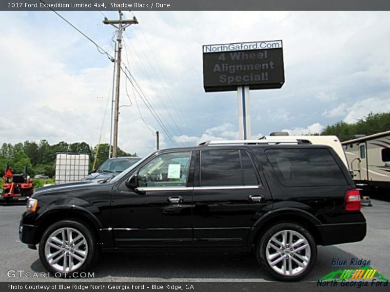 Shadow Black / Dune 2017 Ford Expedition Limited 4x4