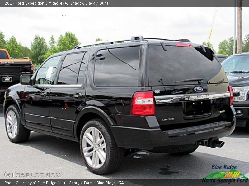 Shadow Black / Dune 2017 Ford Expedition Limited 4x4