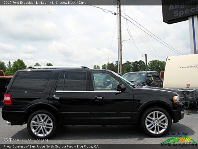 Shadow Black / Dune 2017 Ford Expedition Limited 4x4