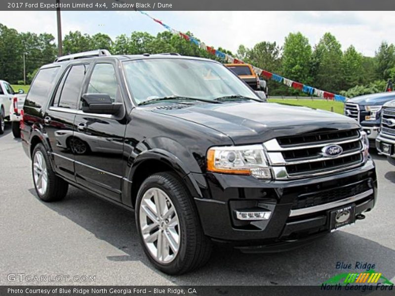 Shadow Black / Dune 2017 Ford Expedition Limited 4x4