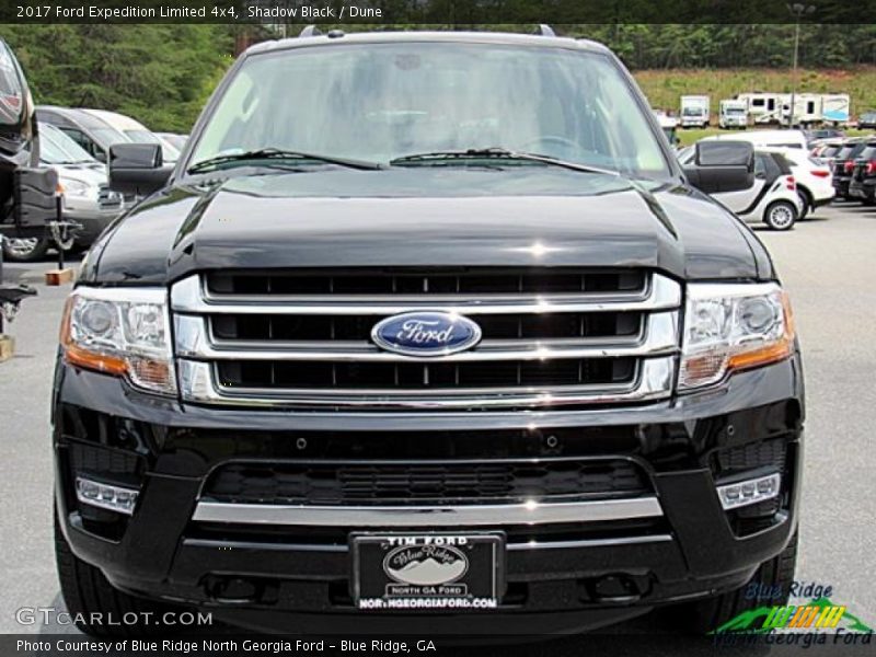 Shadow Black / Dune 2017 Ford Expedition Limited 4x4