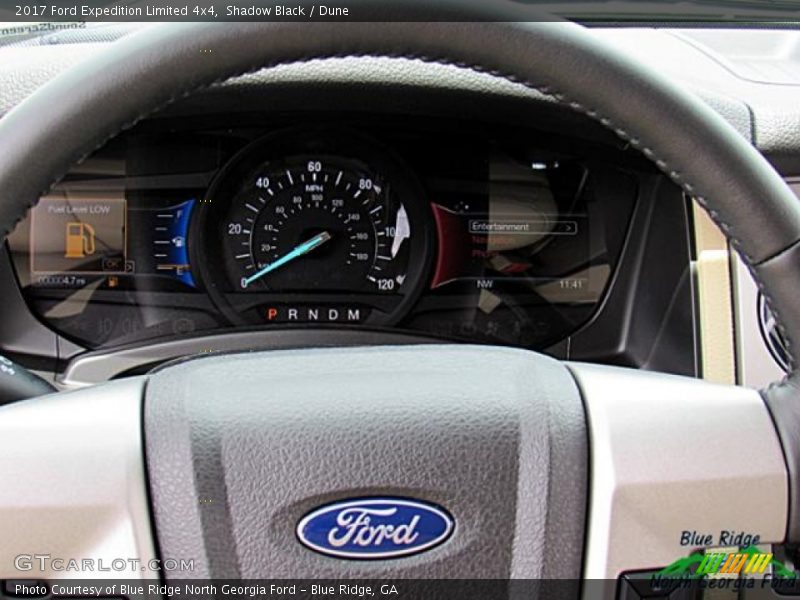 Shadow Black / Dune 2017 Ford Expedition Limited 4x4