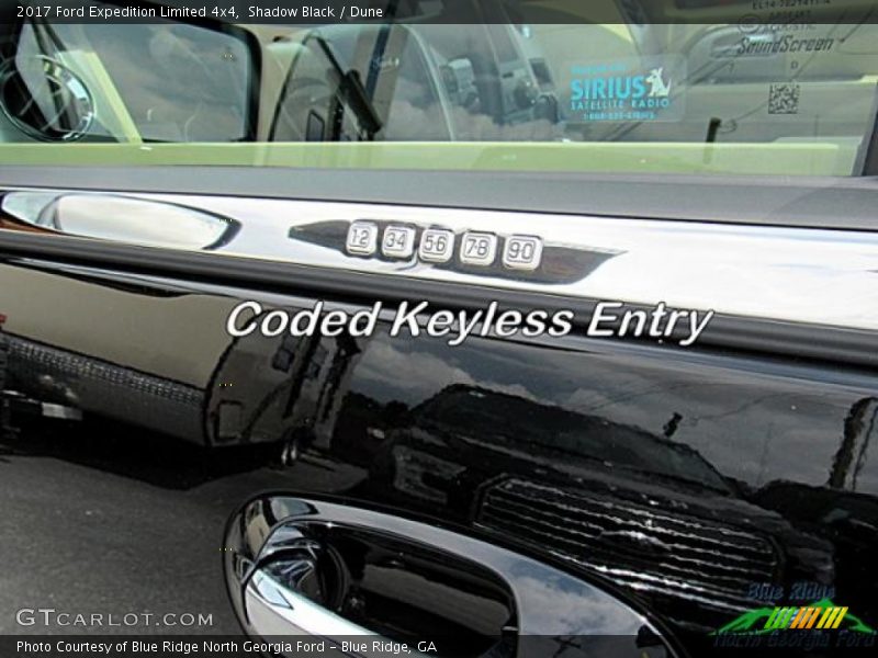 Shadow Black / Dune 2017 Ford Expedition Limited 4x4