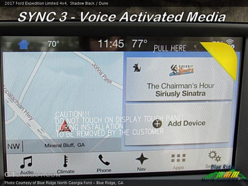 Shadow Black / Dune 2017 Ford Expedition Limited 4x4