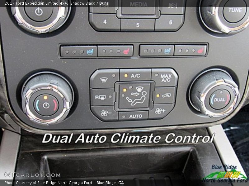 Shadow Black / Dune 2017 Ford Expedition Limited 4x4