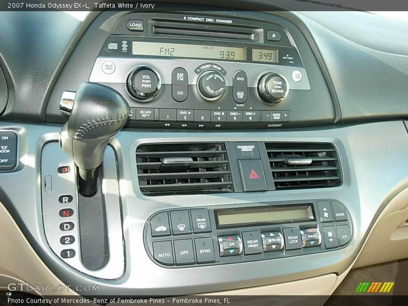 Taffeta White / Ivory 2007 Honda Odyssey EX-L