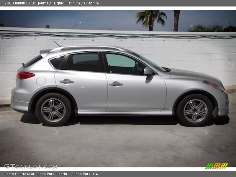 Liquid Platinum / Graphite 2008 Infiniti EX 35 Journey
