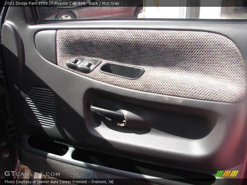 Black / Mist Gray 2001 Dodge Ram 1500 ST Regular Cab 4x4
