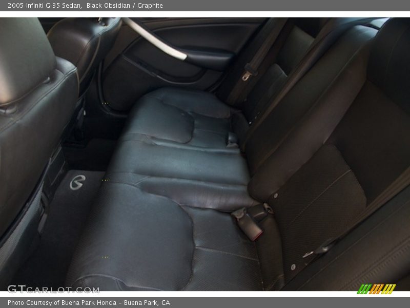 Black Obsidian / Graphite 2005 Infiniti G 35 Sedan