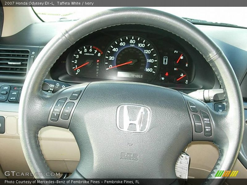 Taffeta White / Ivory 2007 Honda Odyssey EX-L