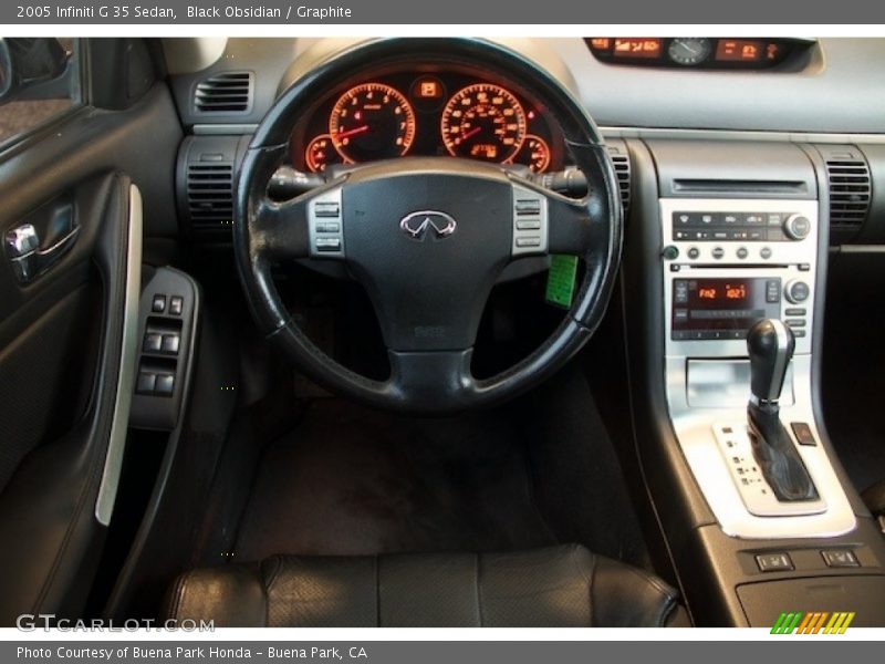 Black Obsidian / Graphite 2005 Infiniti G 35 Sedan