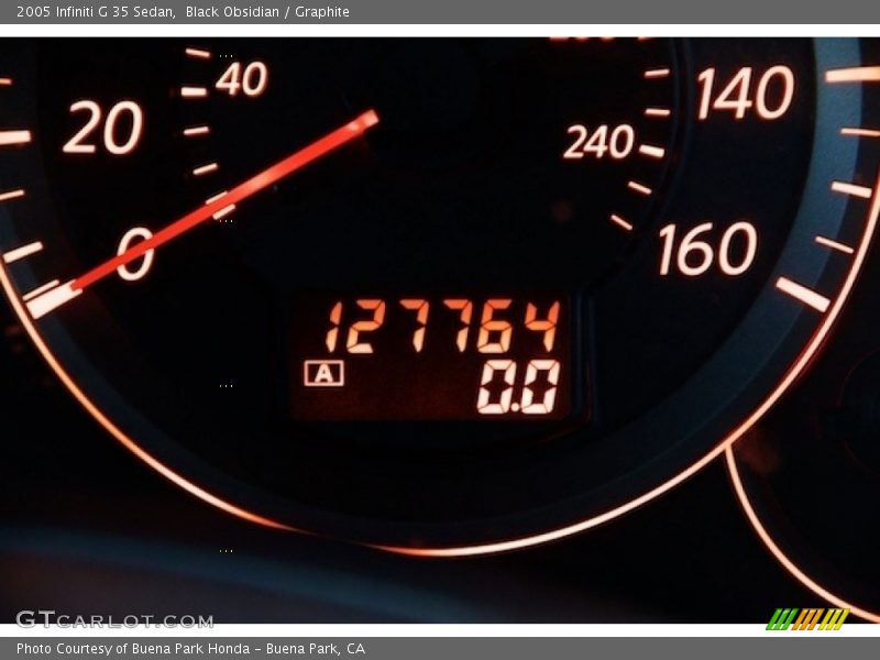 Black Obsidian / Graphite 2005 Infiniti G 35 Sedan