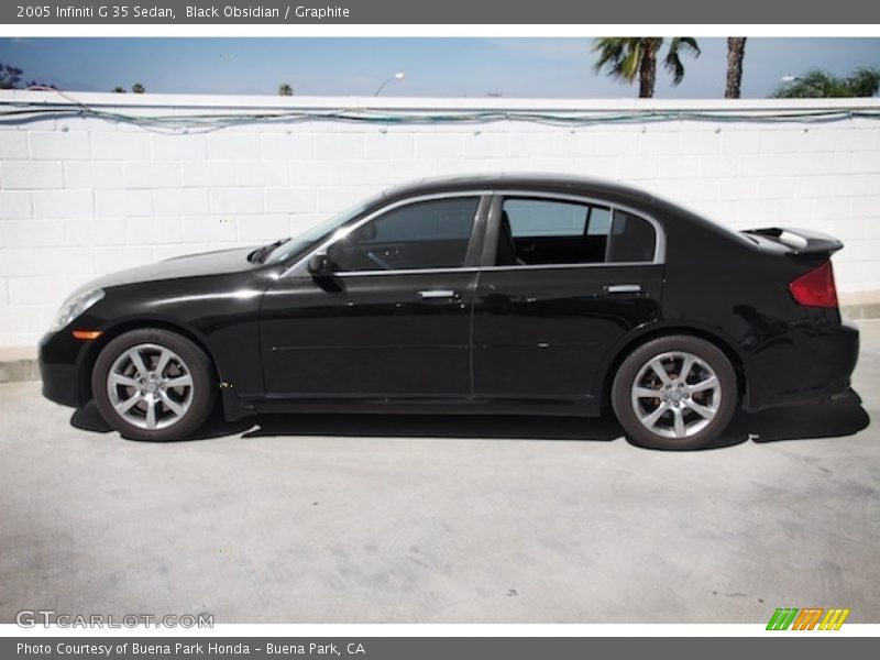 Black Obsidian / Graphite 2005 Infiniti G 35 Sedan