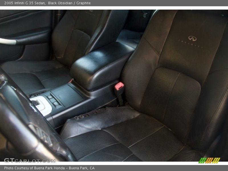 Black Obsidian / Graphite 2005 Infiniti G 35 Sedan