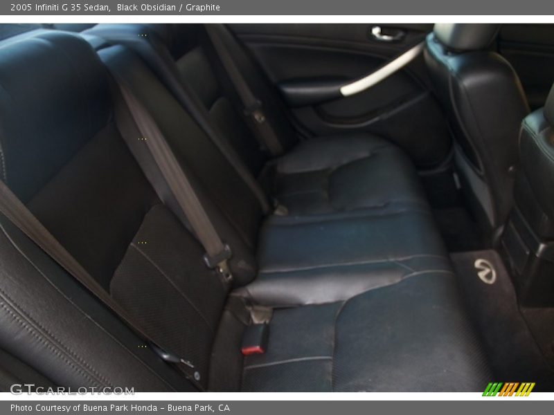 Black Obsidian / Graphite 2005 Infiniti G 35 Sedan
