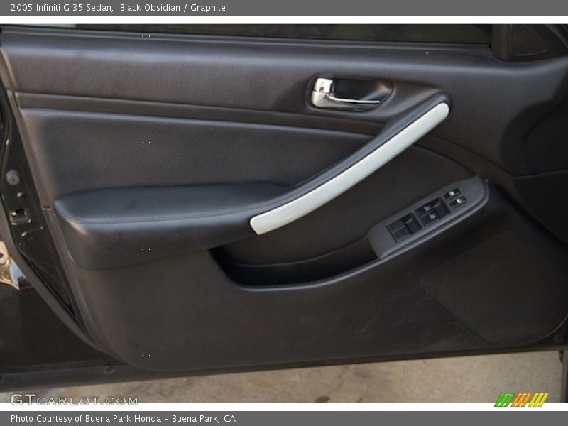 Black Obsidian / Graphite 2005 Infiniti G 35 Sedan