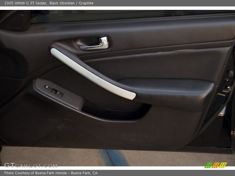 Black Obsidian / Graphite 2005 Infiniti G 35 Sedan