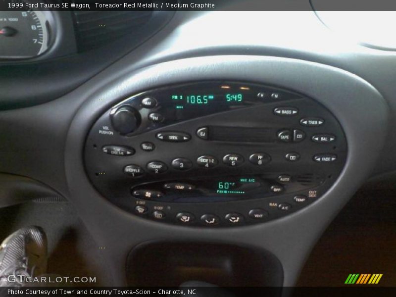 Toreador Red Metallic / Medium Graphite 1999 Ford Taurus SE Wagon