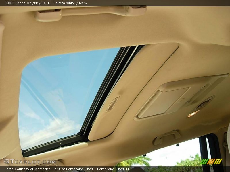 Taffeta White / Ivory 2007 Honda Odyssey EX-L