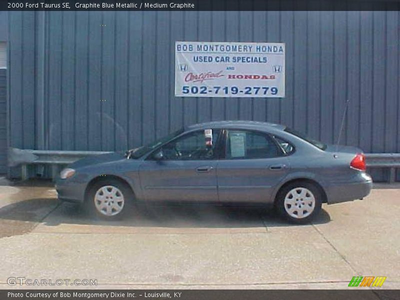 Graphite Blue Metallic / Medium Graphite 2000 Ford Taurus SE
