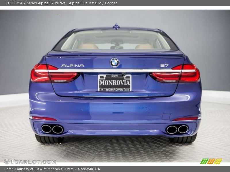 Alpina Blue Metallic / Cognac 2017 BMW 7 Series Alpina B7 xDrive