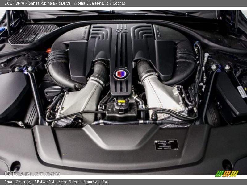  2017 7 Series Alpina B7 xDrive Engine - 4.4 Liter DI TwinPower Turbocharged DOHC 32-Valve VVT V8