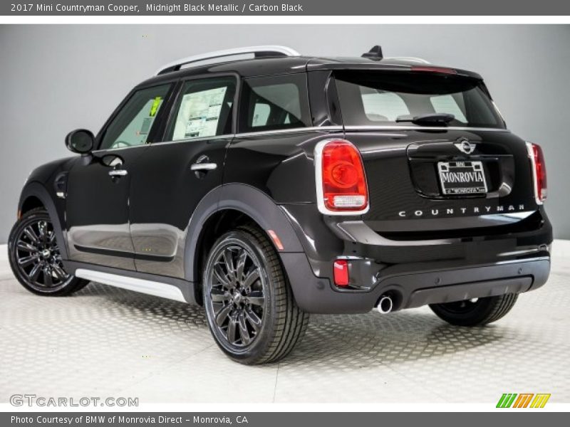 Midnight Black Metallic / Carbon Black 2017 Mini Countryman Cooper