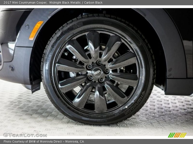 Midnight Black Metallic / Carbon Black 2017 Mini Countryman Cooper