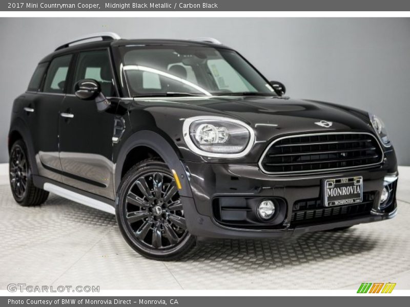 Midnight Black Metallic / Carbon Black 2017 Mini Countryman Cooper