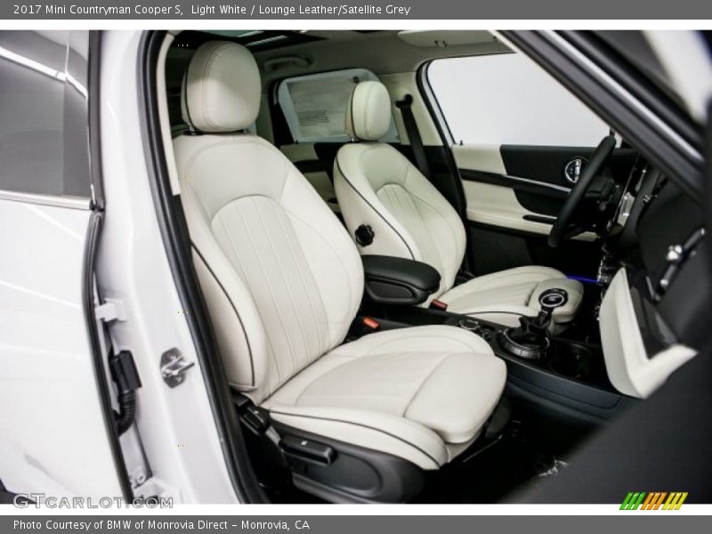 Light White / Lounge Leather/Satellite Grey 2017 Mini Countryman Cooper S