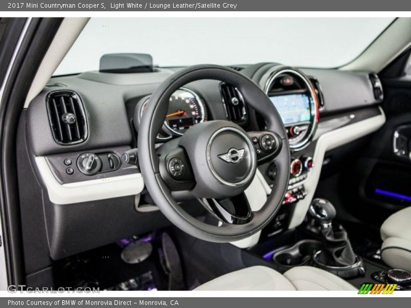 Light White / Lounge Leather/Satellite Grey 2017 Mini Countryman Cooper S