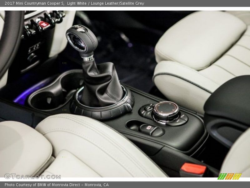 Light White / Lounge Leather/Satellite Grey 2017 Mini Countryman Cooper S