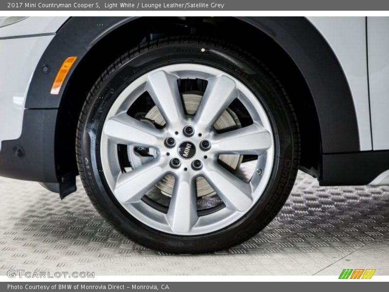 Light White / Lounge Leather/Satellite Grey 2017 Mini Countryman Cooper S