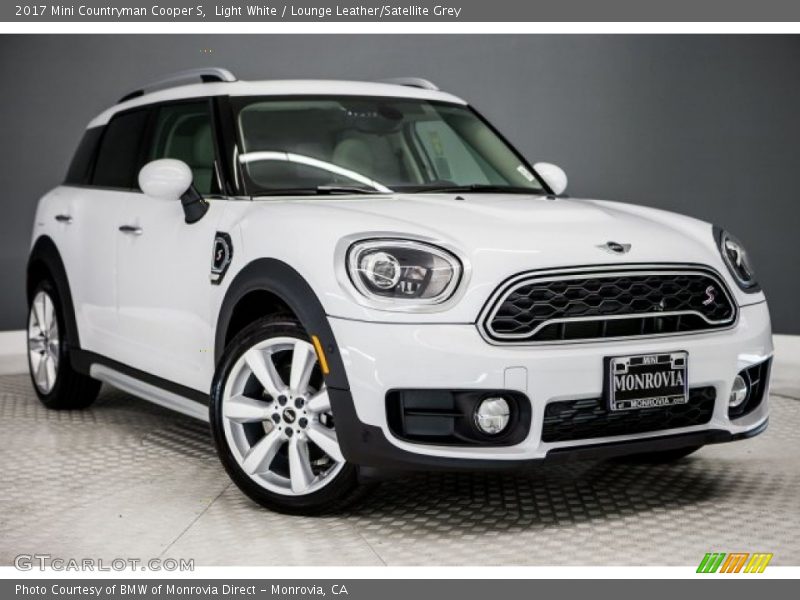 Light White / Lounge Leather/Satellite Grey 2017 Mini Countryman Cooper S