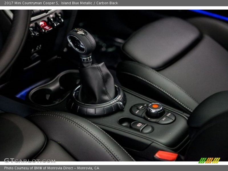 Island Blue Metallic / Carbon Black 2017 Mini Countryman Cooper S