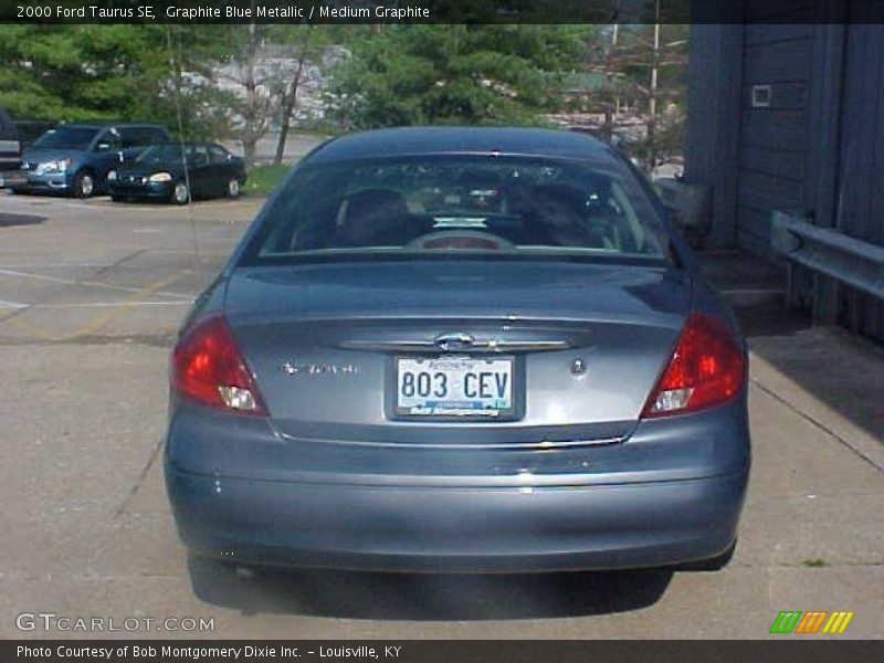 Graphite Blue Metallic / Medium Graphite 2000 Ford Taurus SE