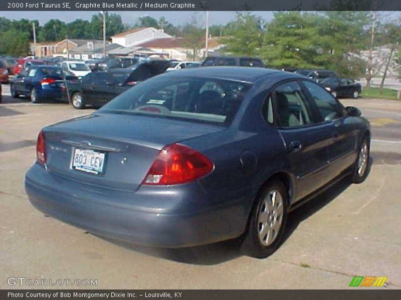 Graphite Blue Metallic / Medium Graphite 2000 Ford Taurus SE
